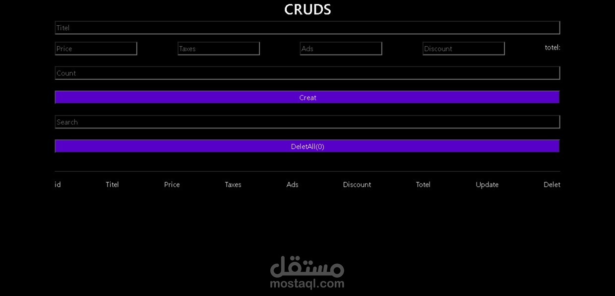 system لي عمل منتجات وحسب سعر المنتج بعد حسب الضرايب والاعلانات والخصومات