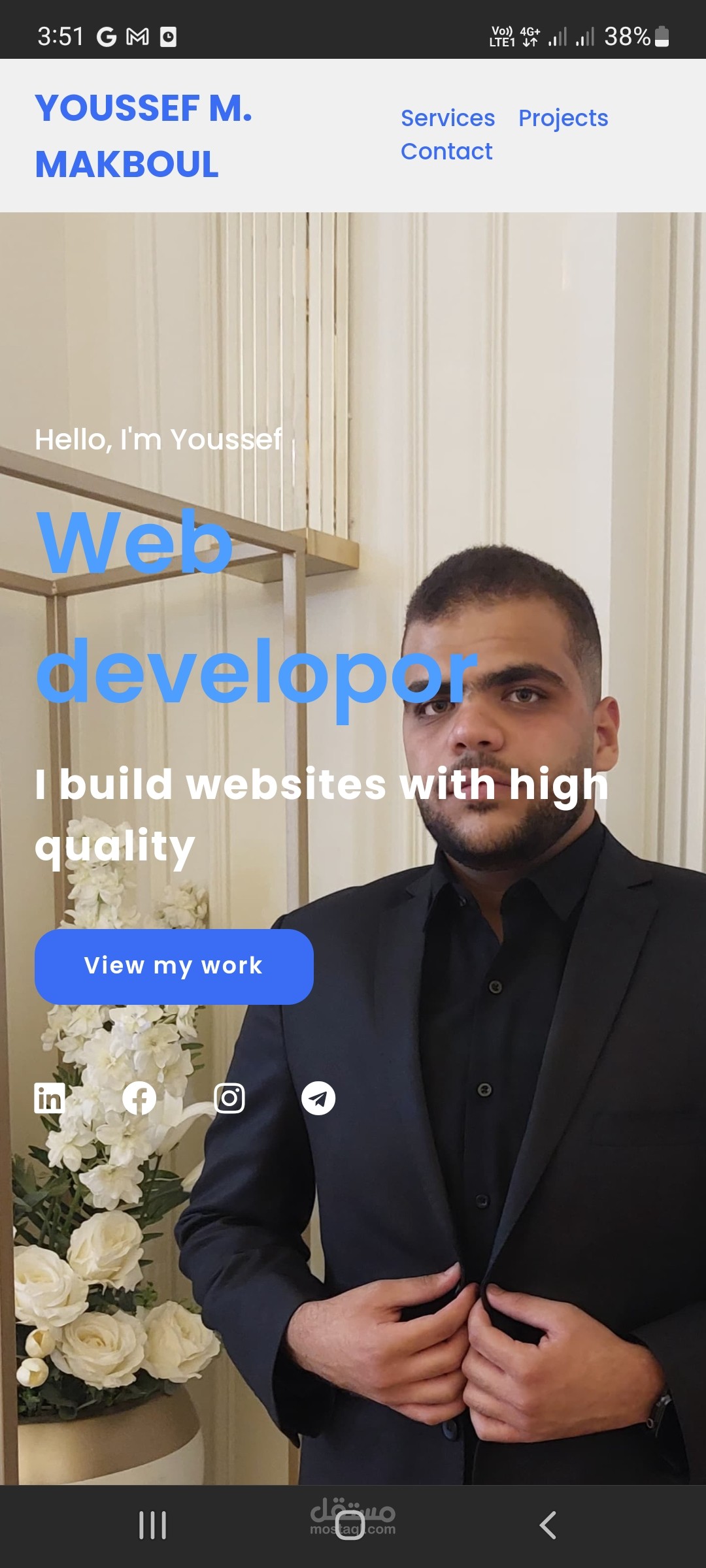 Professional portfolio