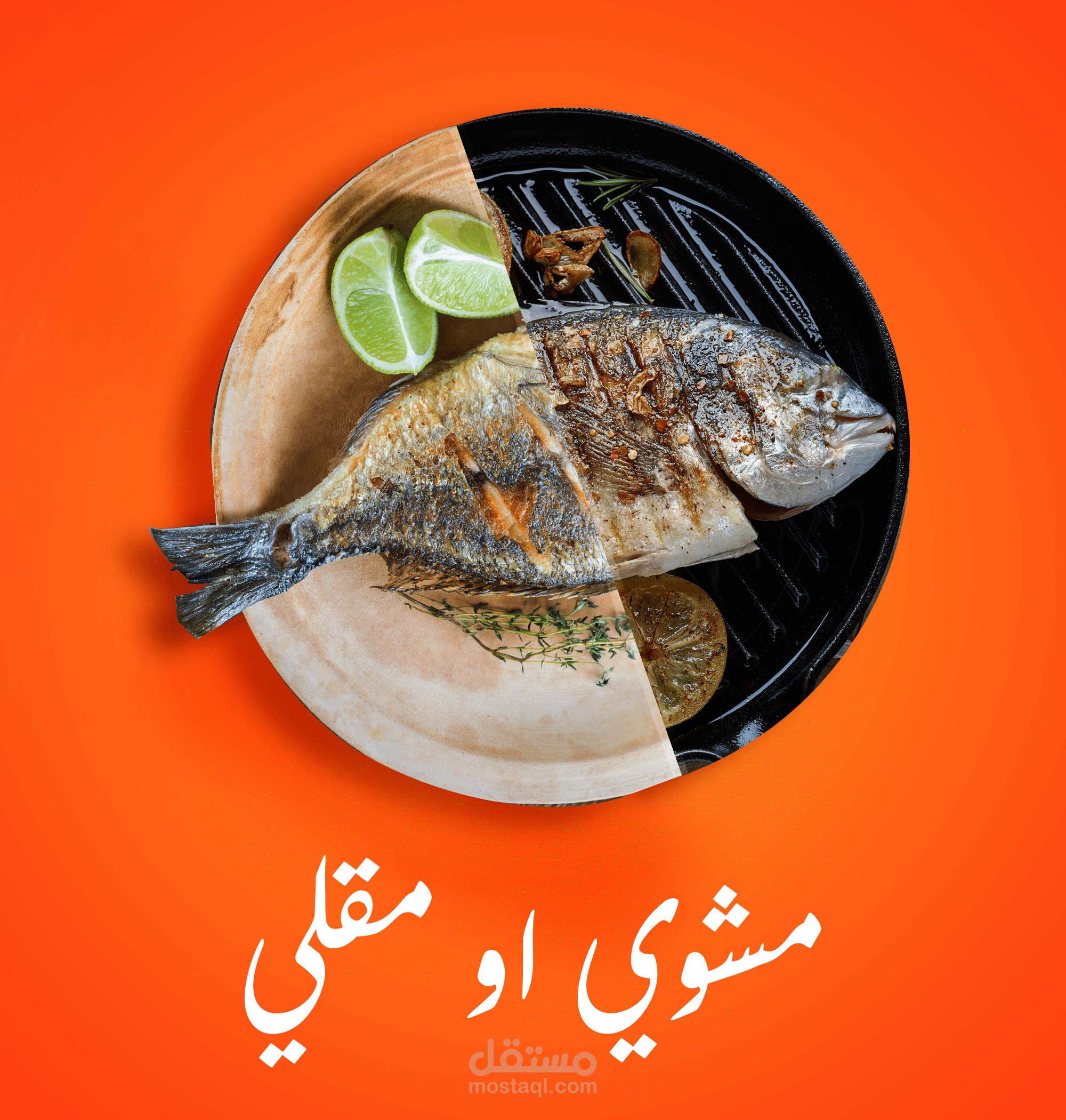 تصميم سوشيال ميديا (سمك)