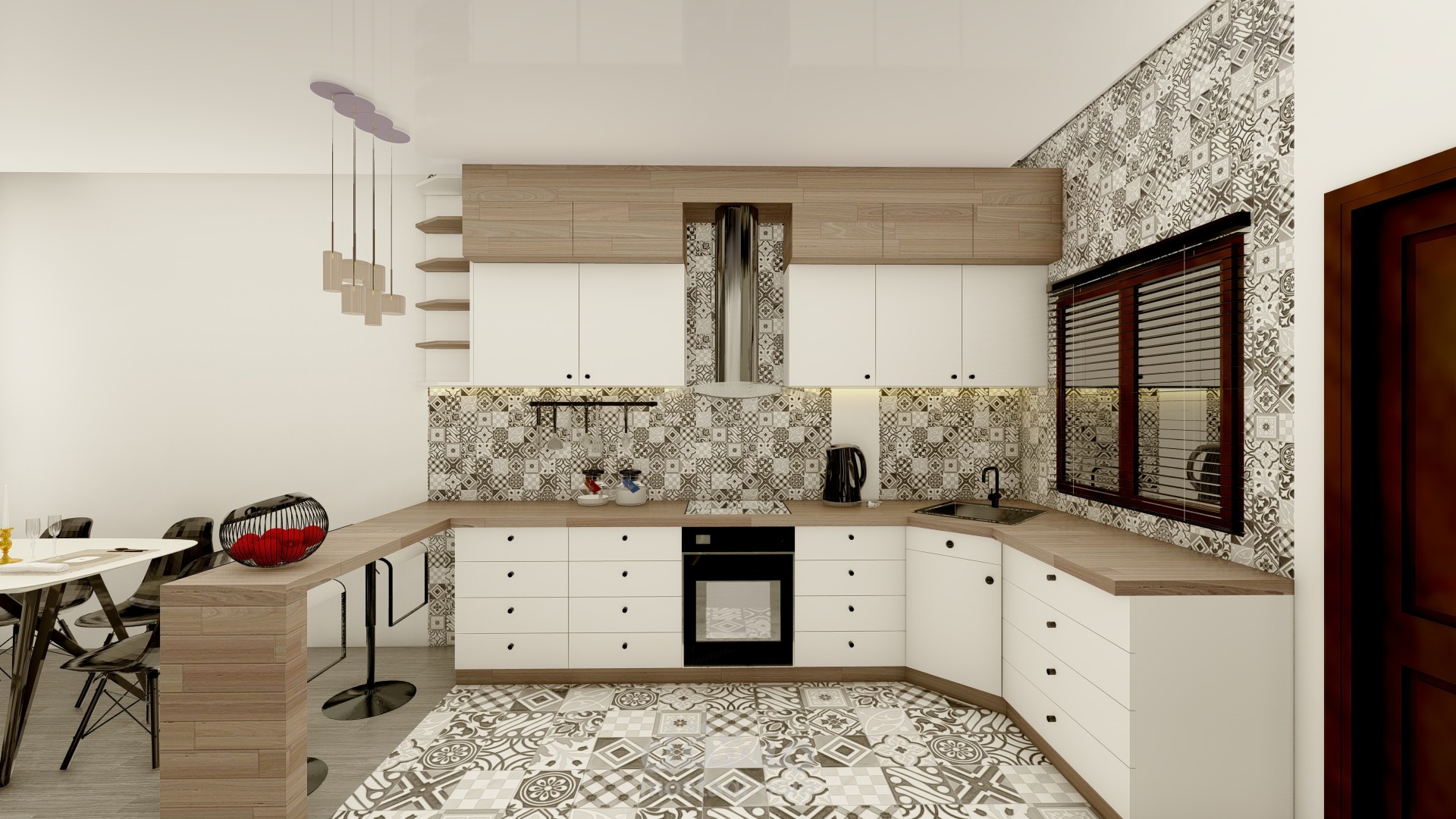 تصميم مطبخ عصري
