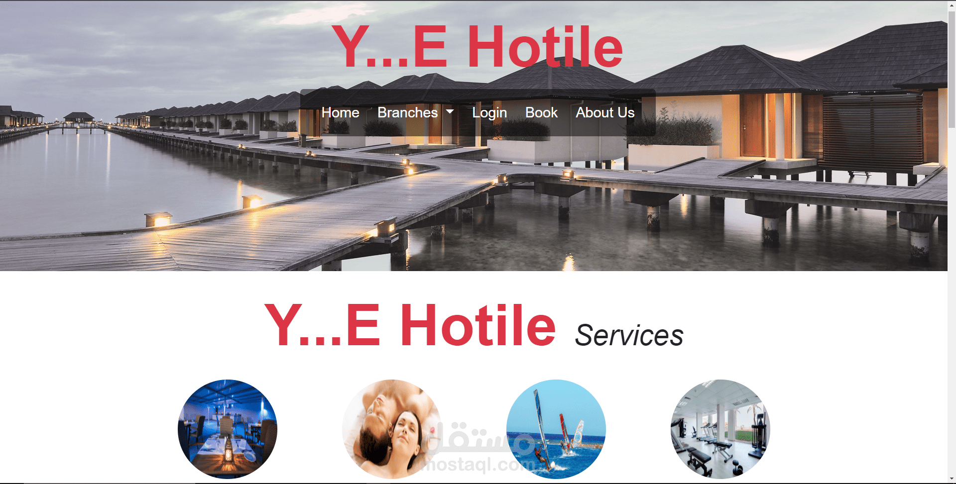 Y...E Hotile Website