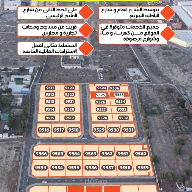 تصميم مخطط ارض بعمان