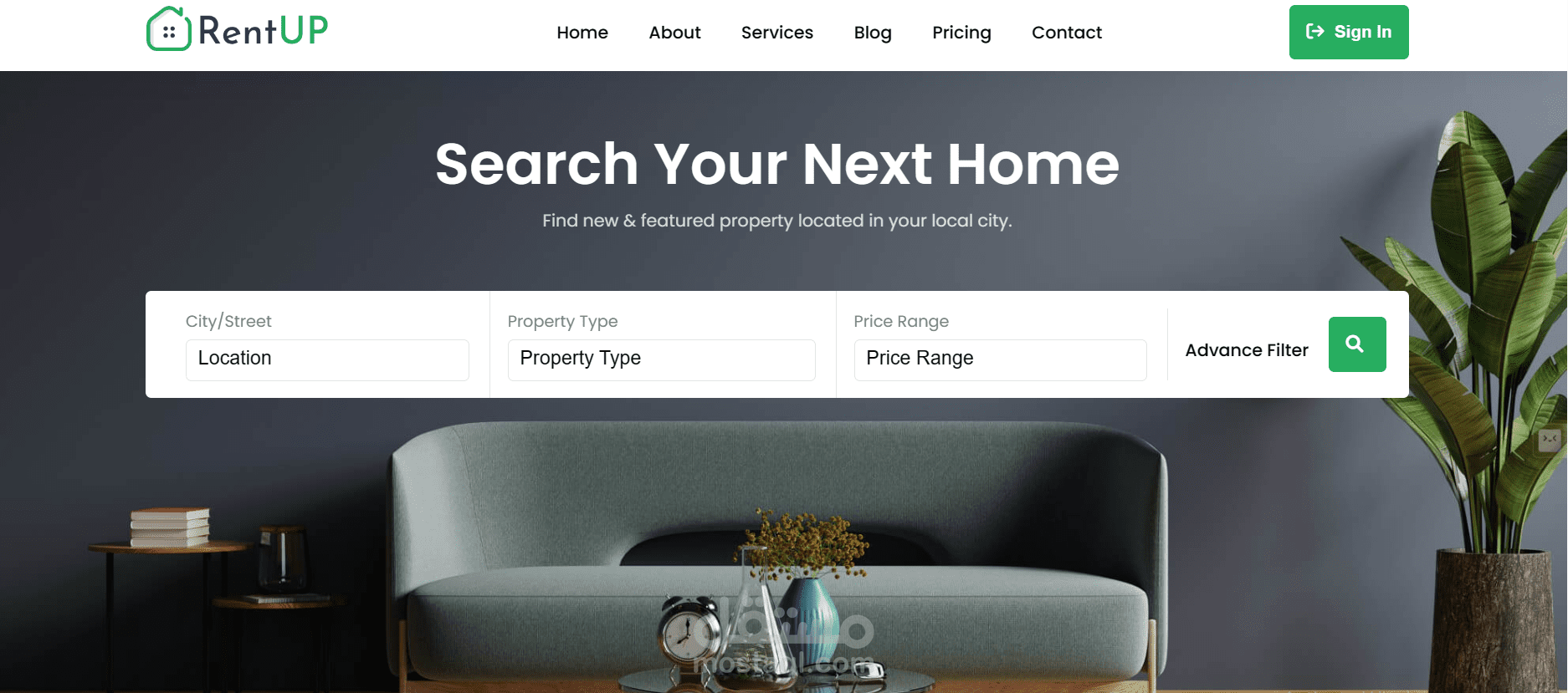 موقع لبيع العقارات