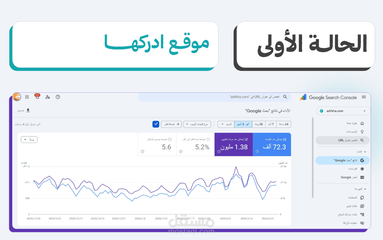 تحسين نتائج Google Search Console