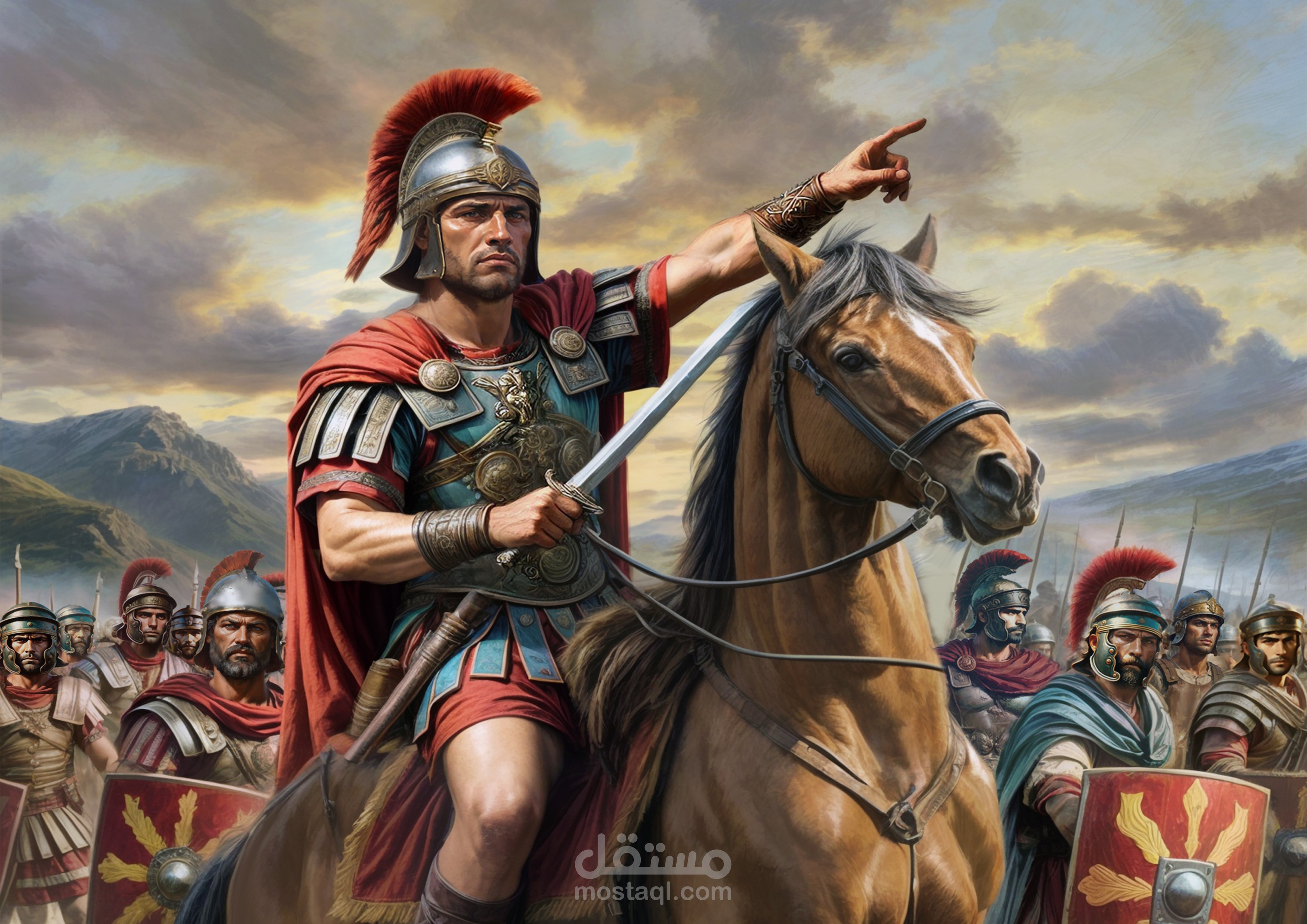 رسم وتصميم رسومات تاريخية