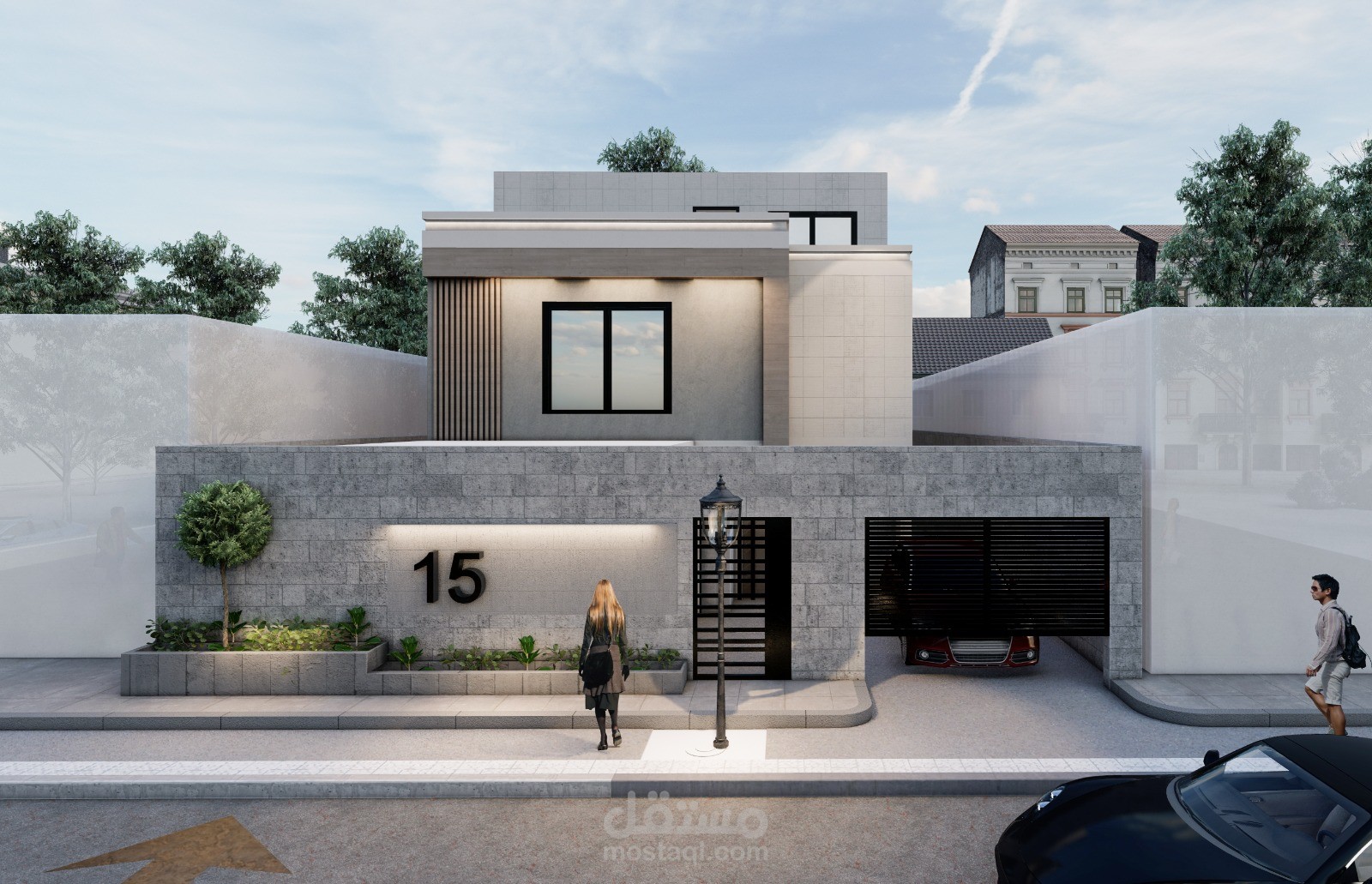 مشروع لفيلا سكنية