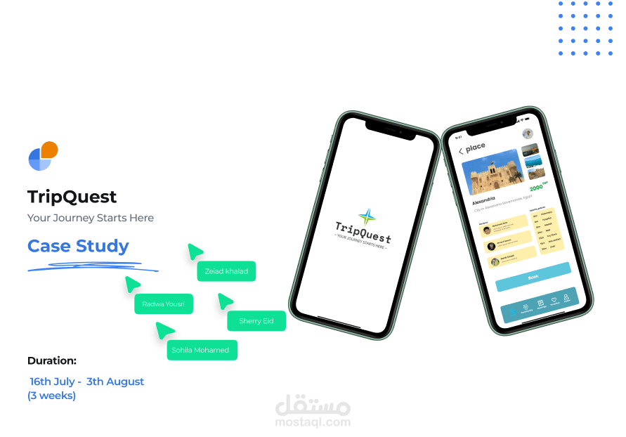 TripQuest - Travel app UI/UX design
