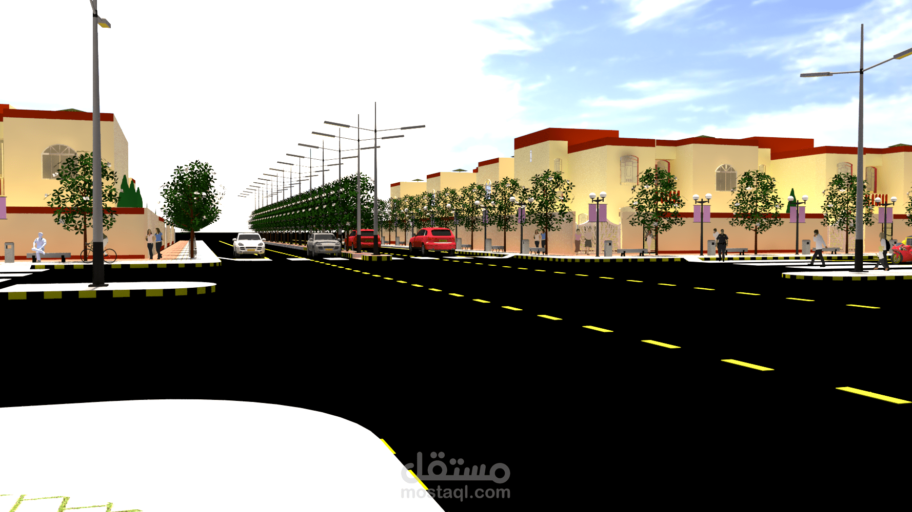 أعاده تأهيل مدينه التضامن السكنيه