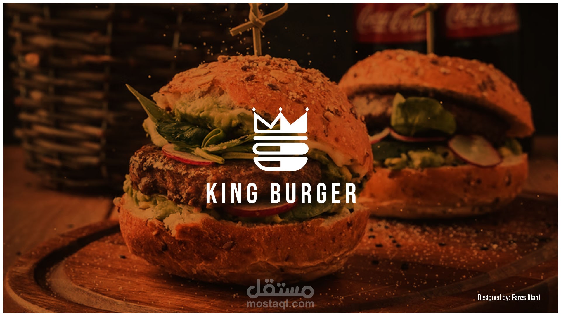 King Burger visual identity