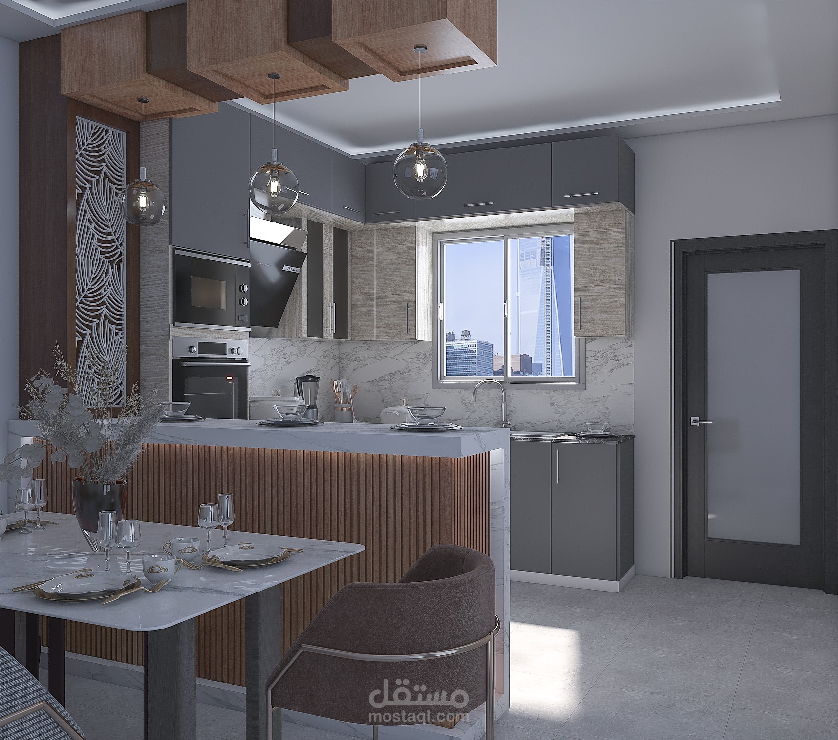 تصميم مطبخ