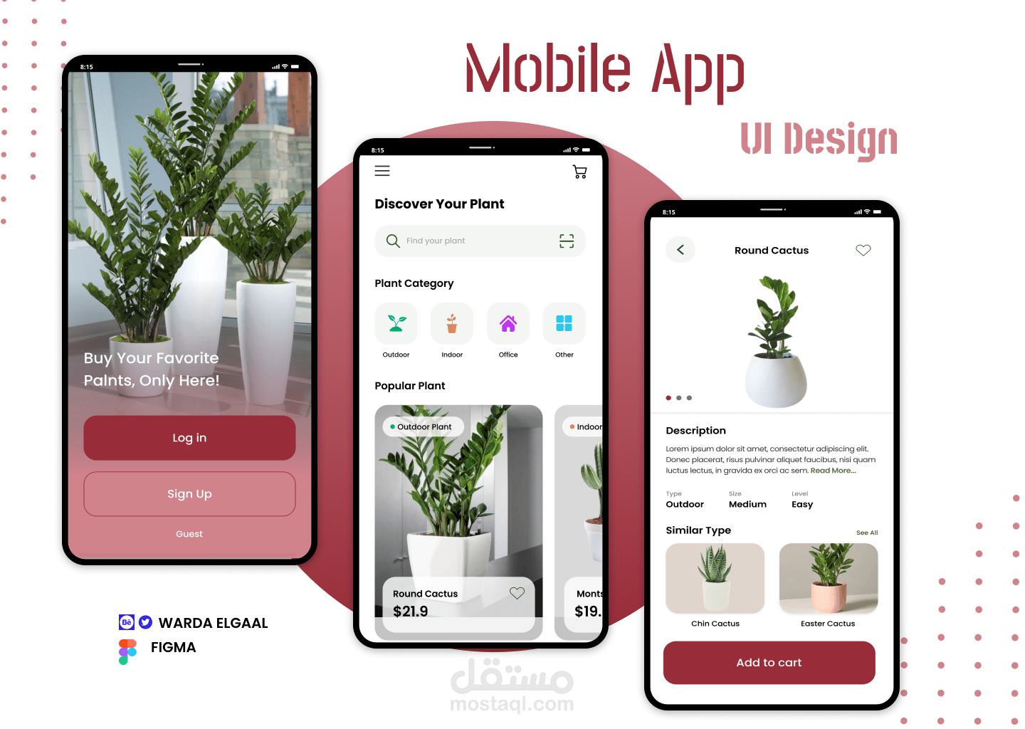 Mobile App UI Design