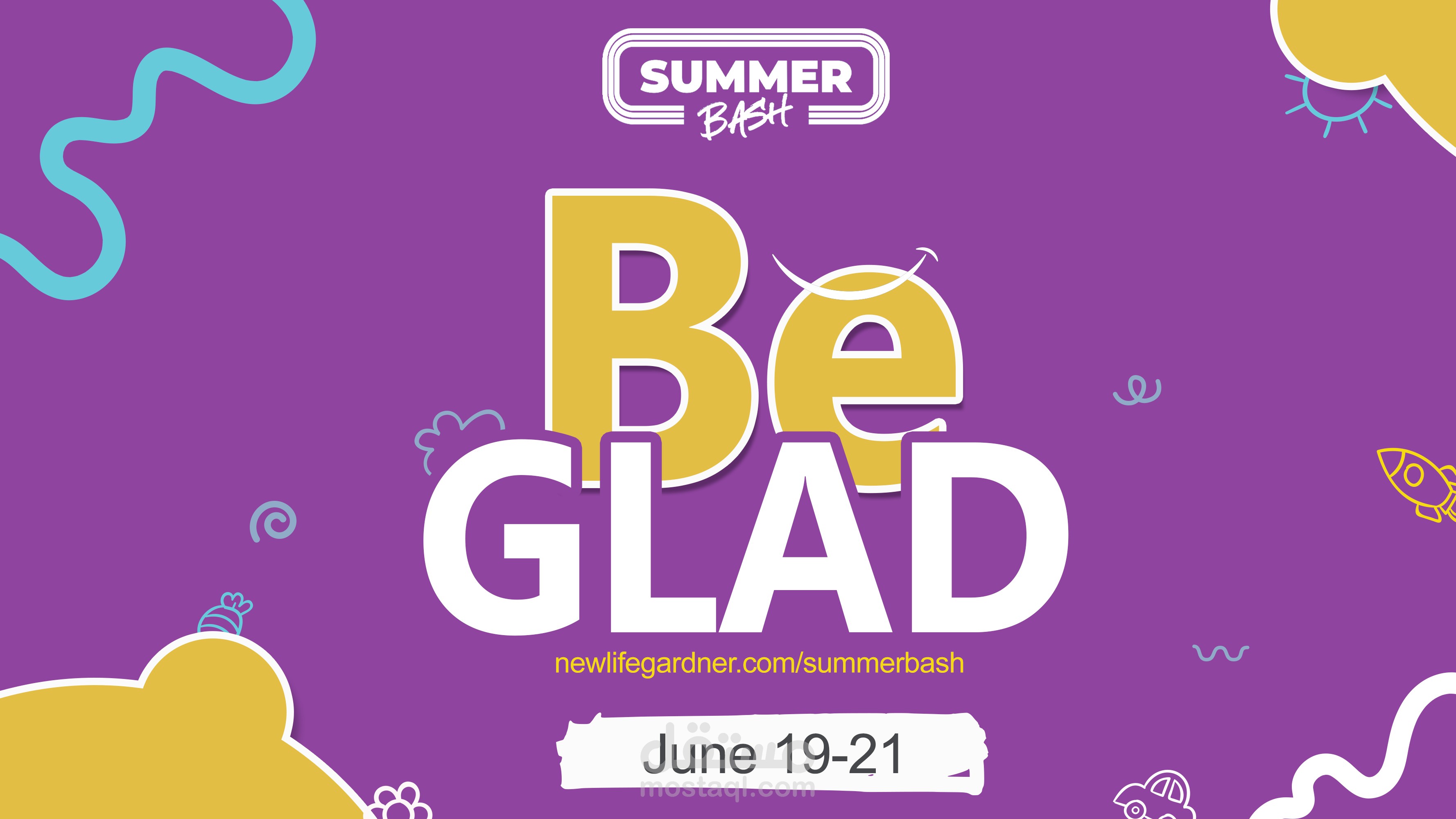 Be Glad تصميم فوتوشوب