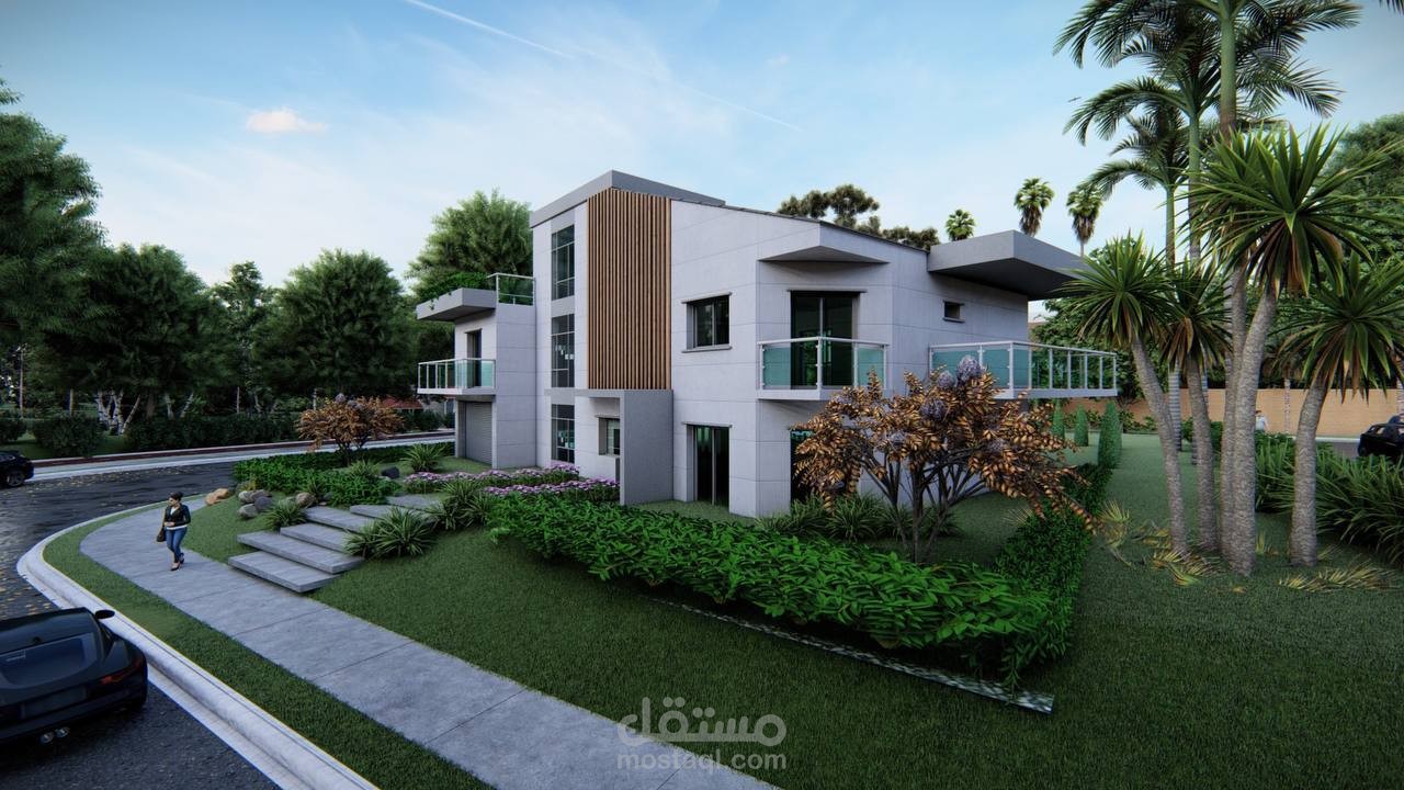 تصميم فيلا