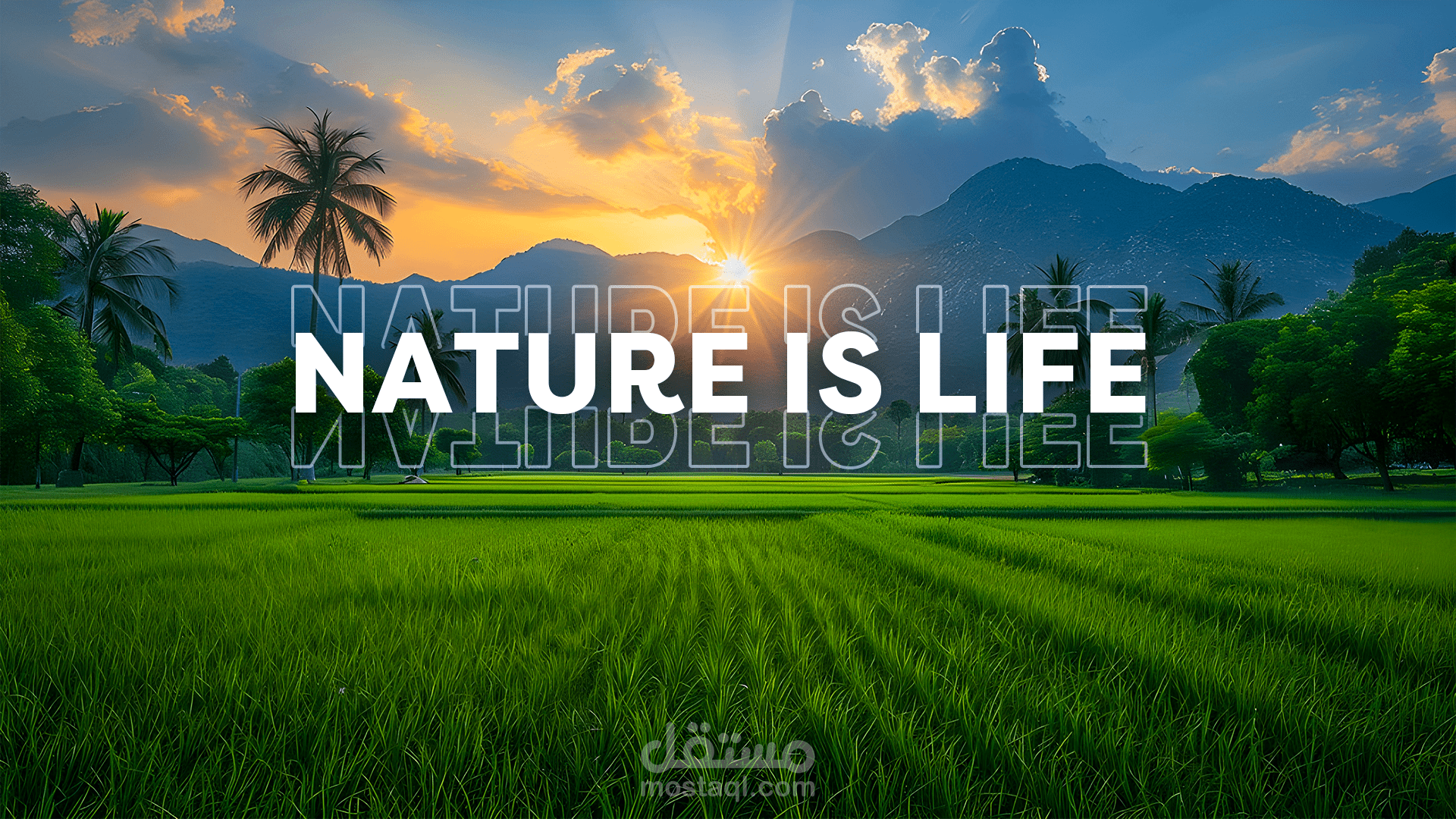 فيديو احترافي عن الطبيعة بأسلوب عصري ورايق | تجربة بصرية مريحة ومونتاج احترافي