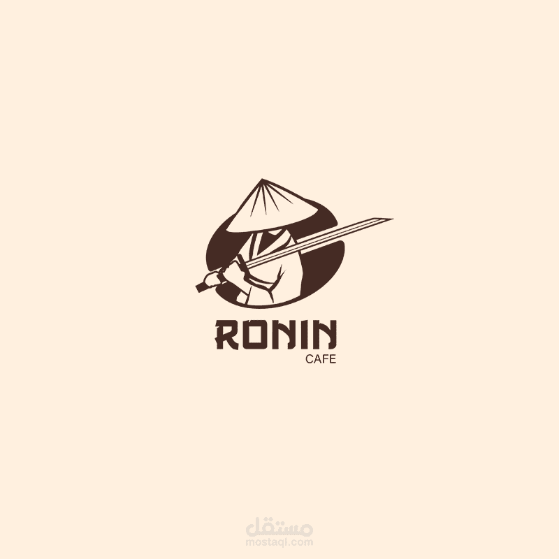 شعار مقهى ياباني Ronin