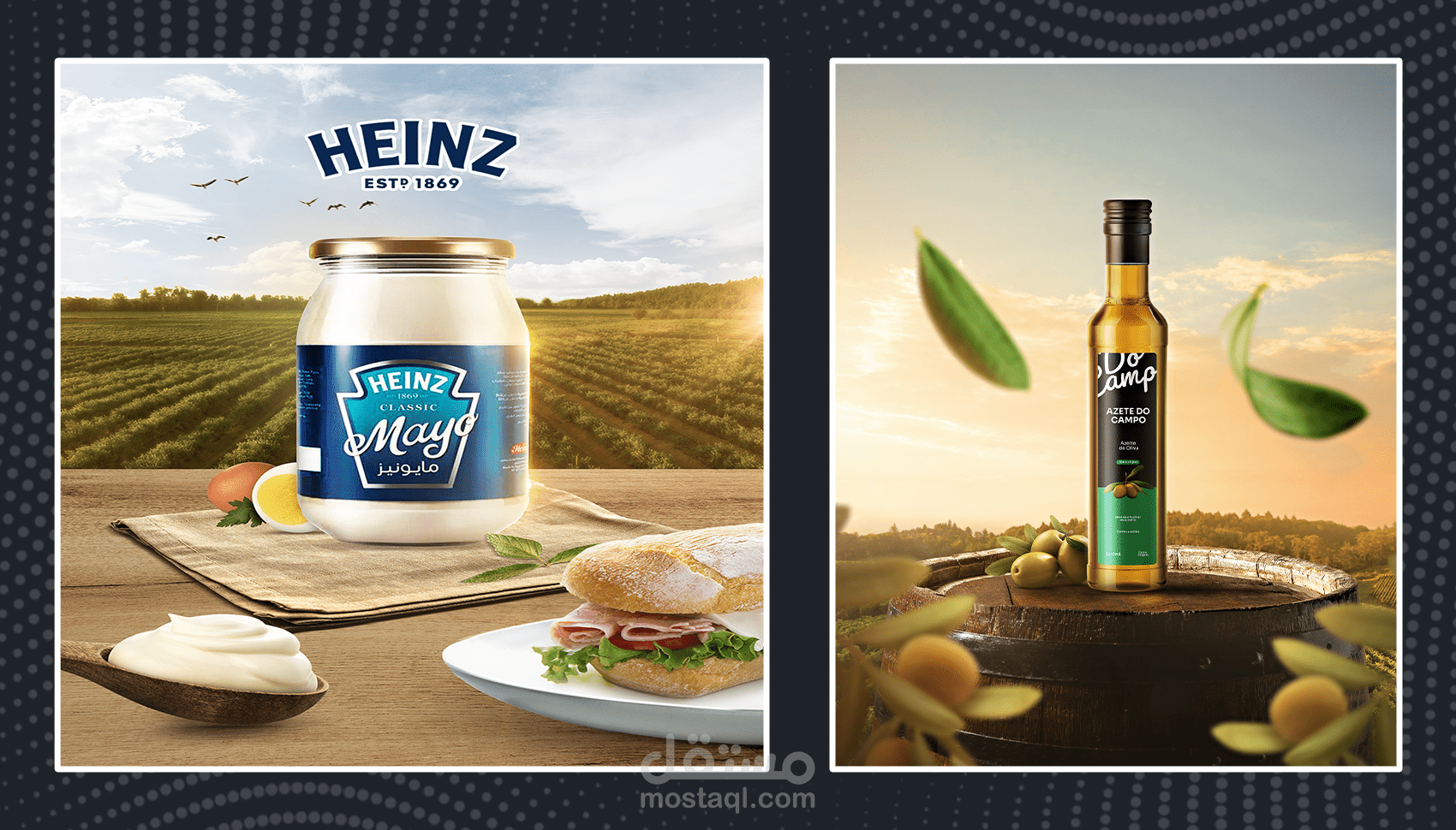 تصميمات لمنتجات باحترافية عالية  ( دمج )  لحملات اعلانية