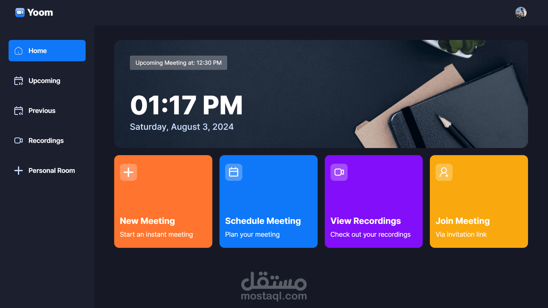 Web Conferencing app