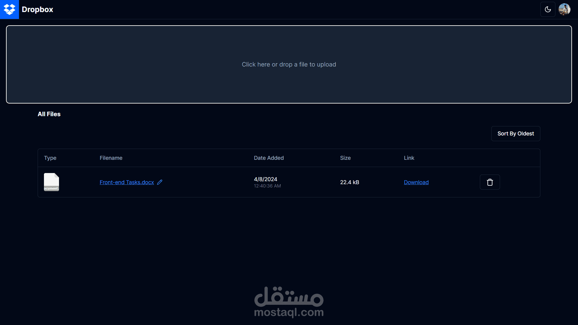 Dropbox Clone