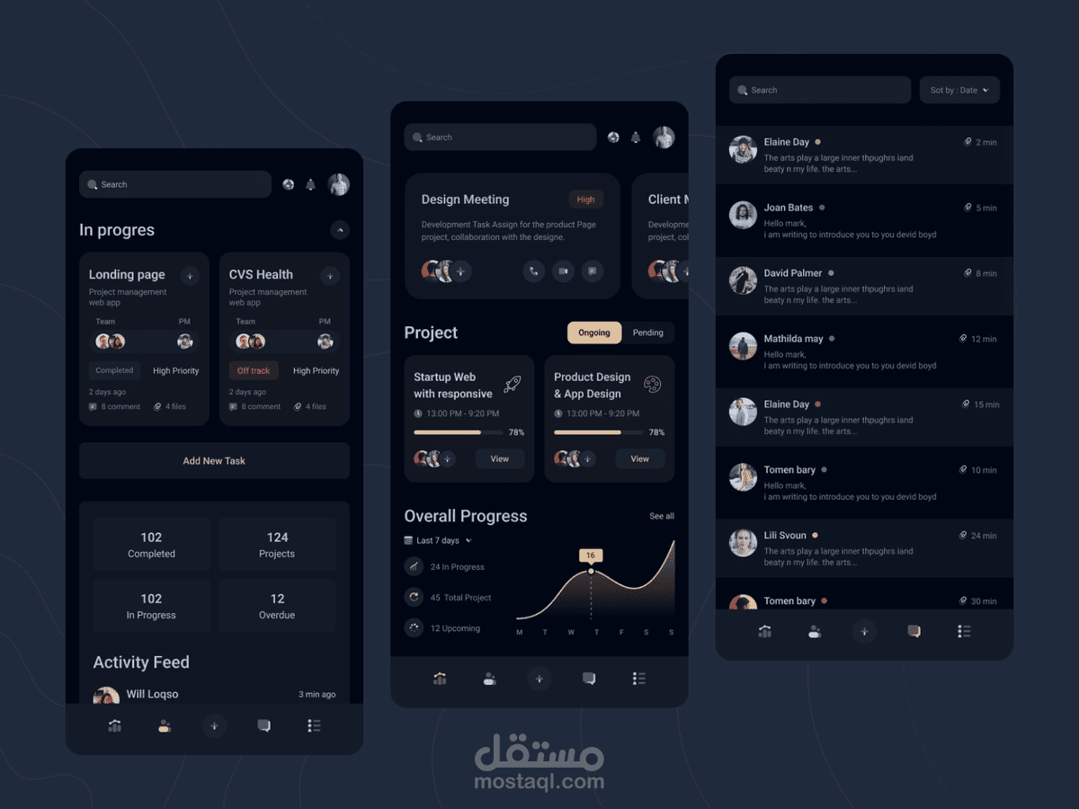 Seclia Mobile task management