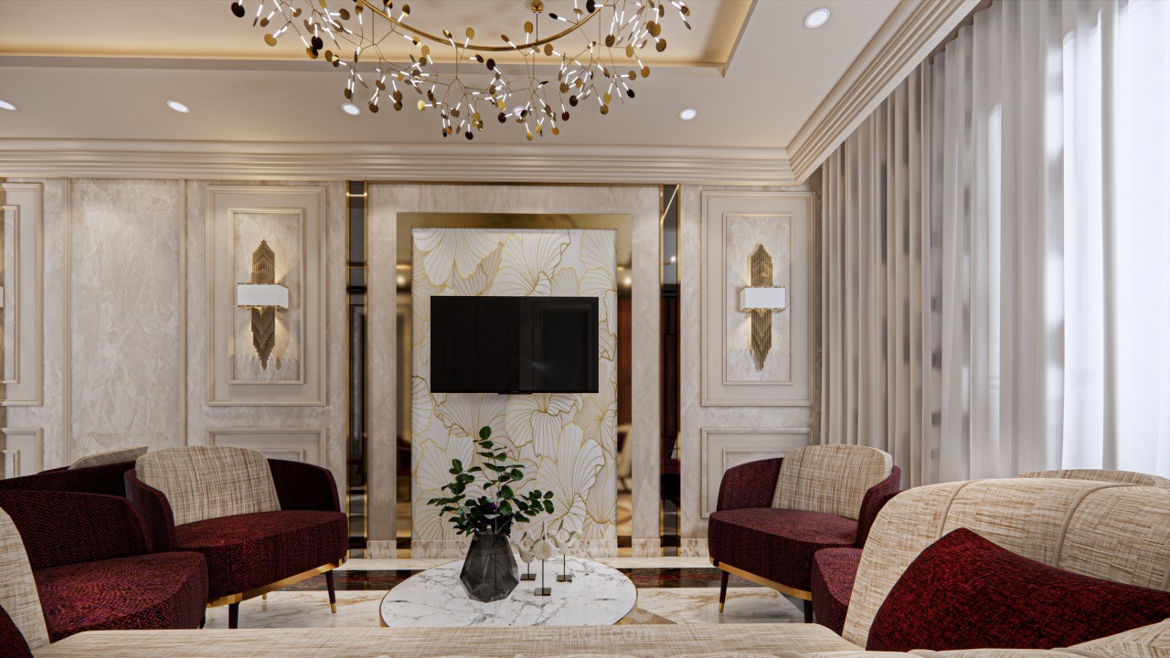 استقبال شقة بمدينة طنطا - مصر