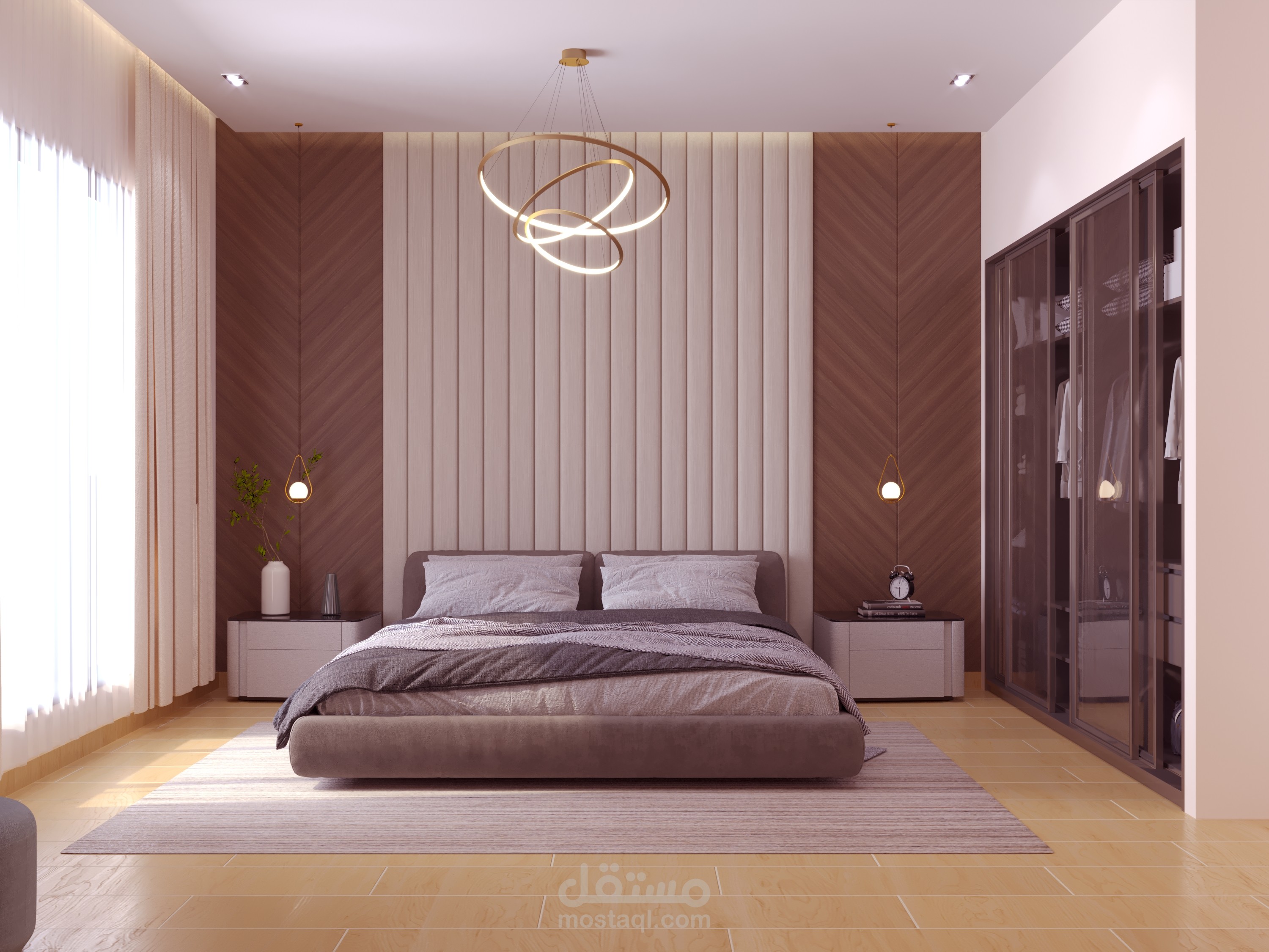 تصميم داخلي ل غرفة نوم ماستر وغرفة نوم لولد وغرفة نوم ل بنت ومجلس للرجال و مجلس للنساء بالسعوديه