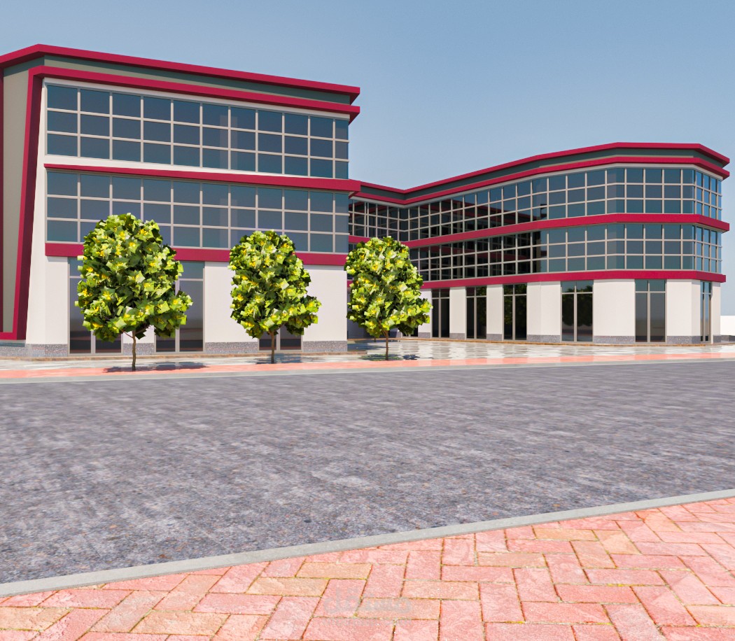 تصميم خارجي ل مول تجاري