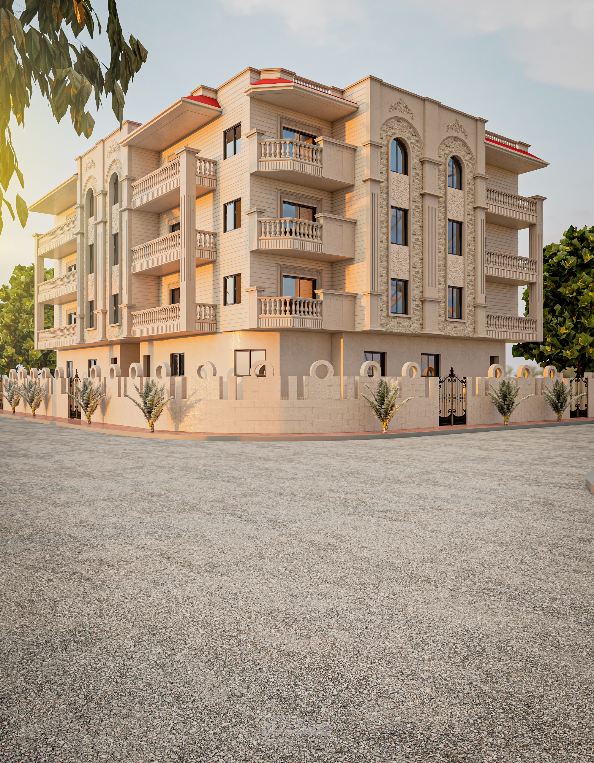 تصميم خارجل لعماره