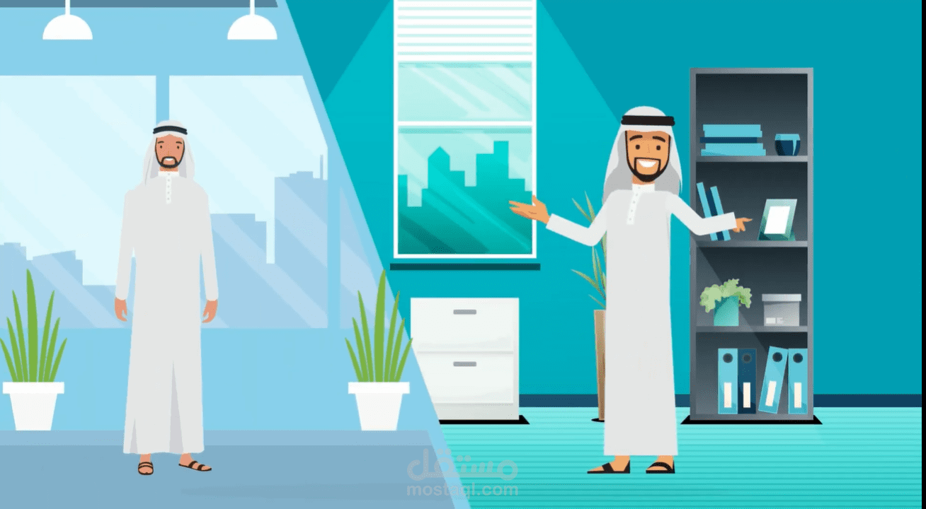 موشن جرافيك شركة استشارات ادارية