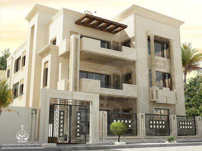 تصميم خارجي لفيلا