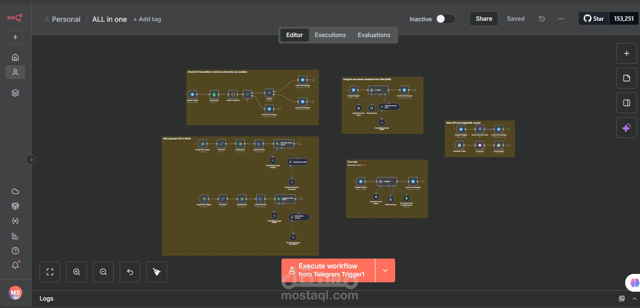HR system using n8n automation