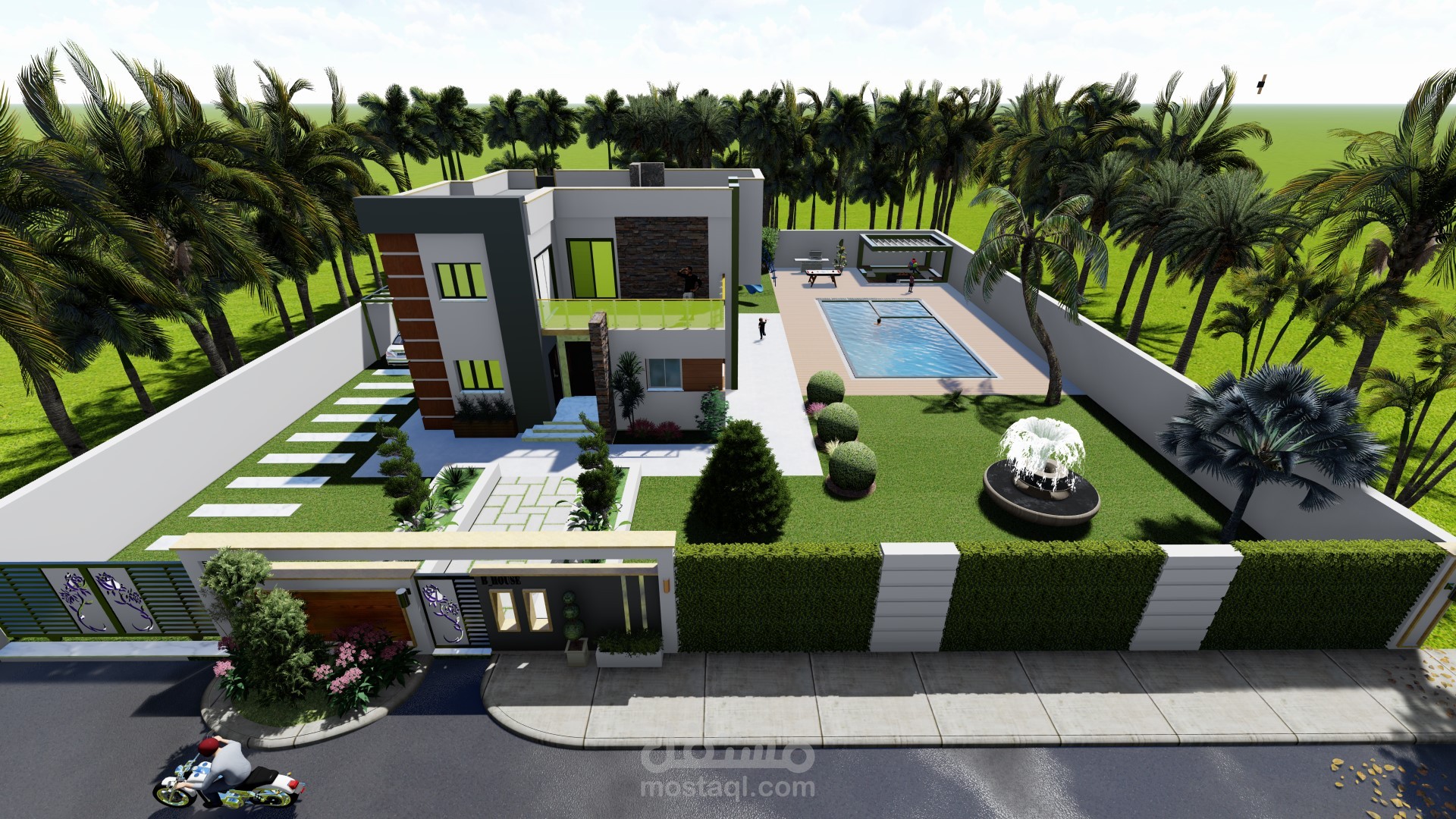 Modern exterior home design