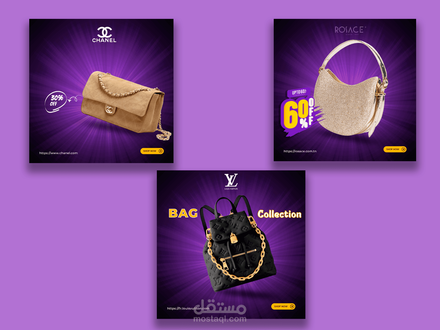 Social Media Campaign | Handbags & Backpacks