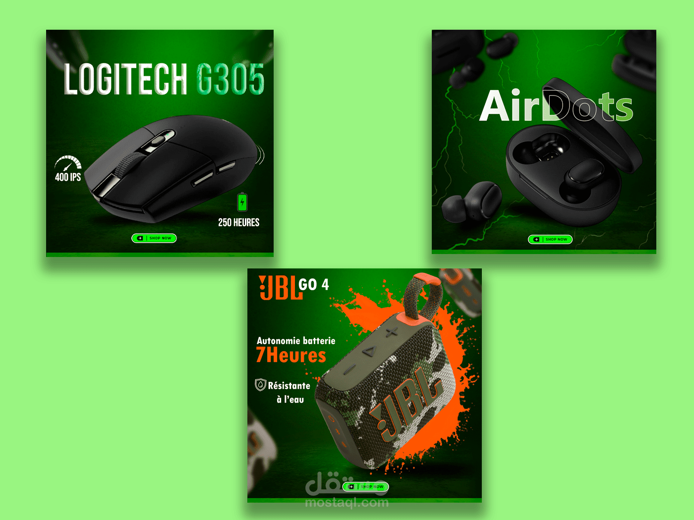 Social Media | Tech Accessories Advertising