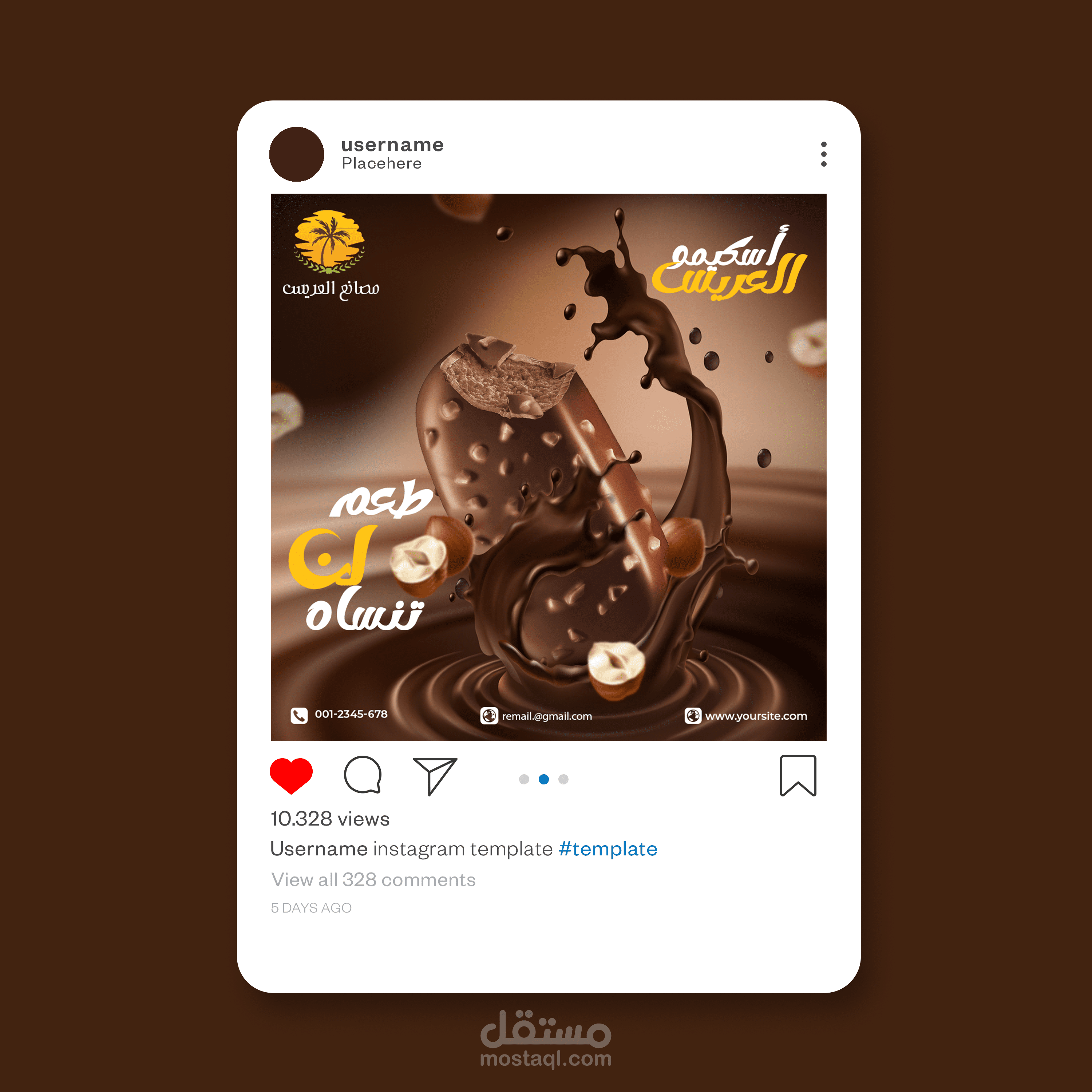 تصميم سوشيال ميديا social media design