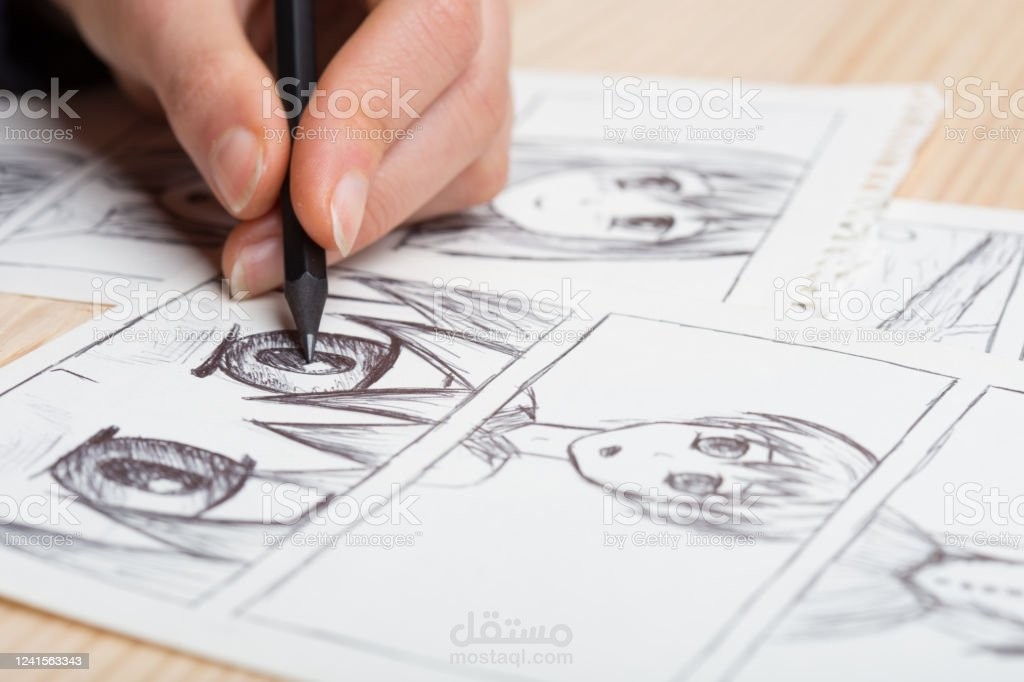 سوف أرسم لك فن أنمي جميل للغاية