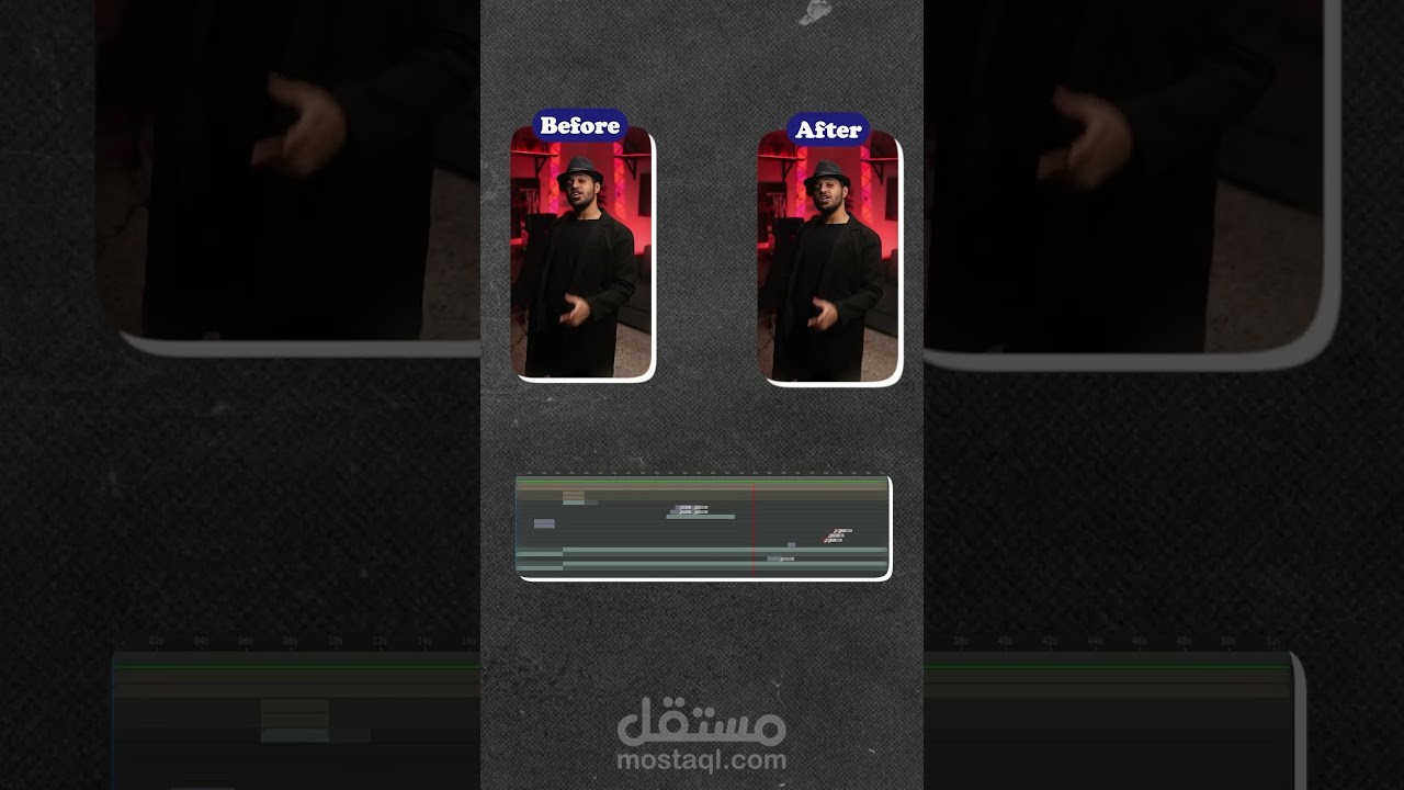 مونتاج فيديو قصير ( شورتس، ريل) لليوتوب، تيكتوك، أنستاغرام