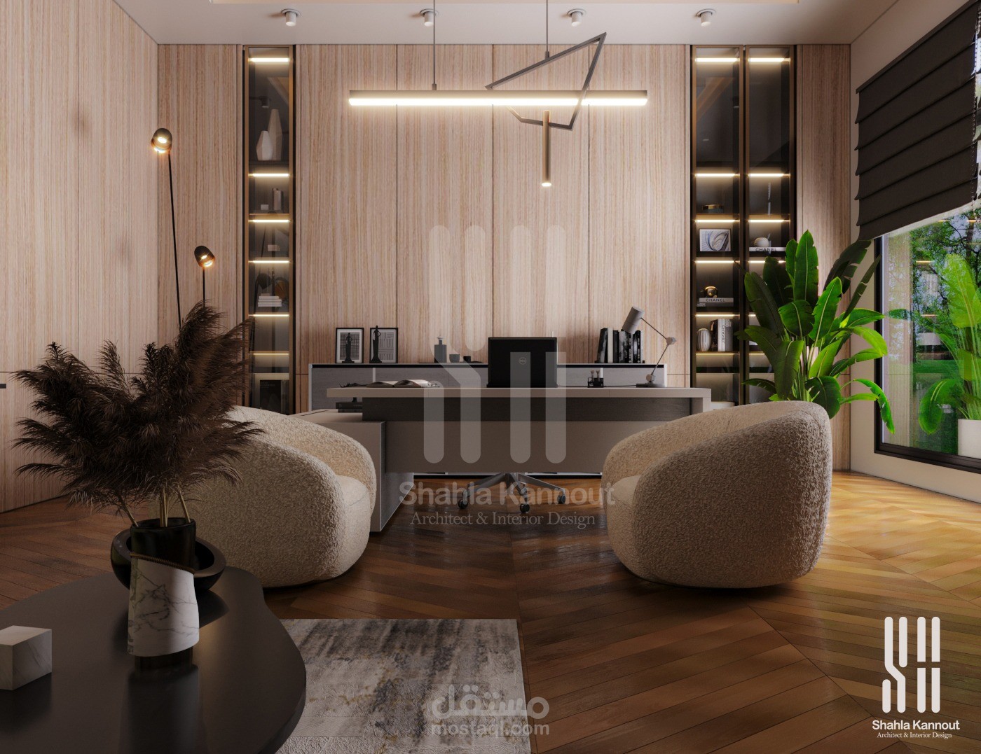 تصميم مكتب خاص في منزل في الامارات العربية المتحدة