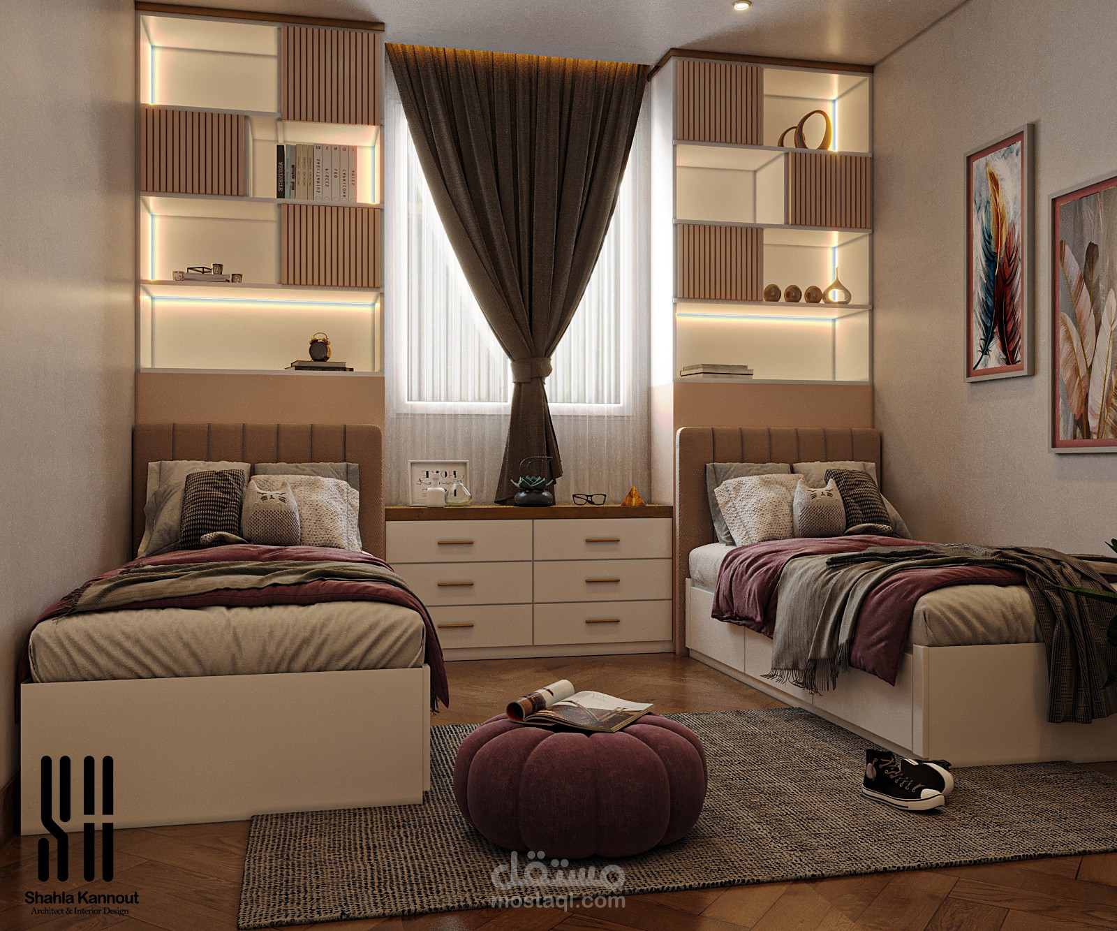 غرفة نوم بنات