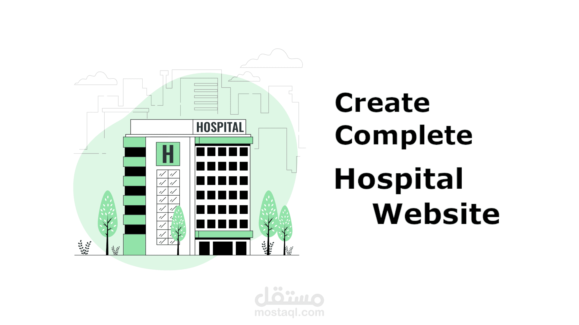 Create Complete Hospital Website