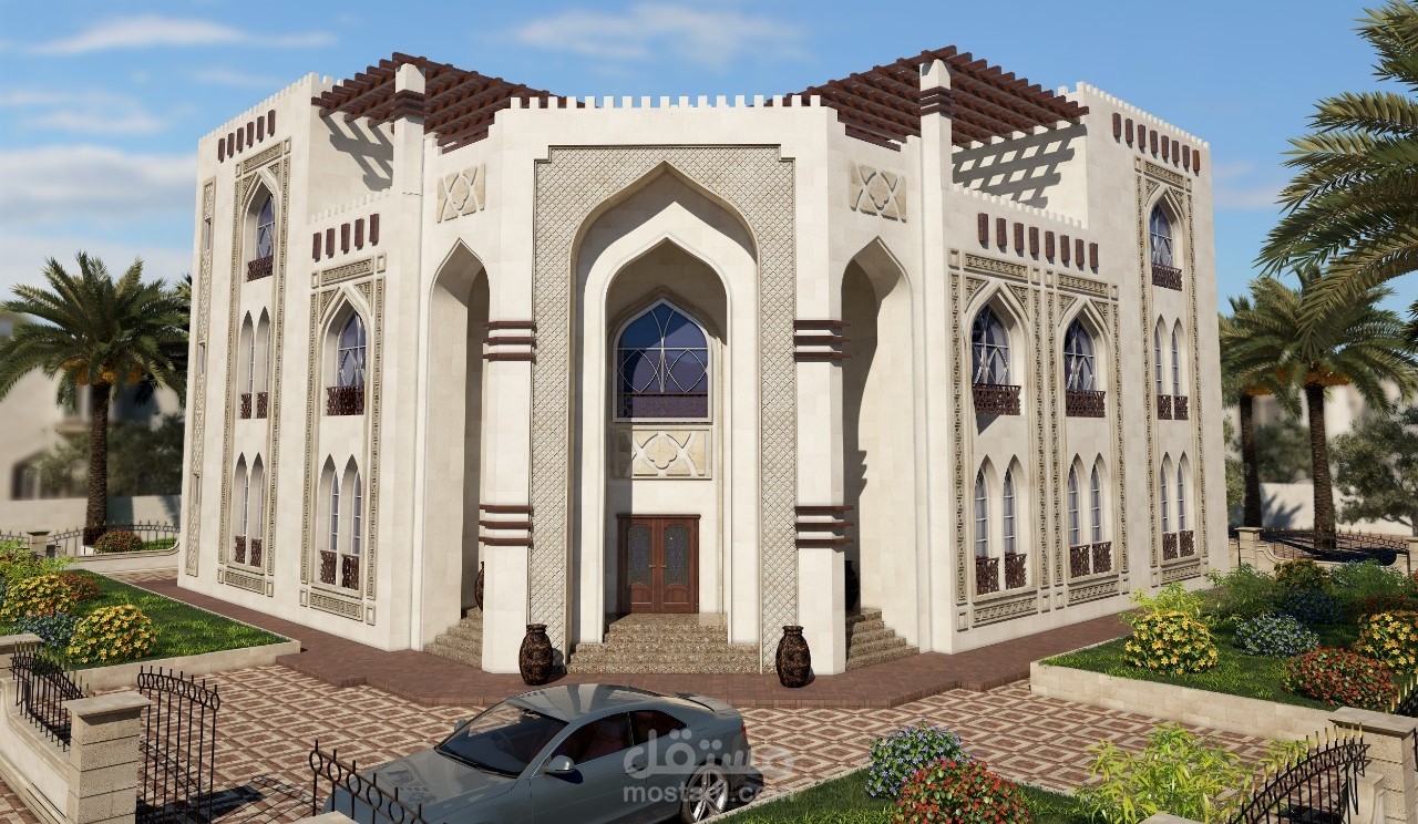 فيلا سكنية على الطراز العماني