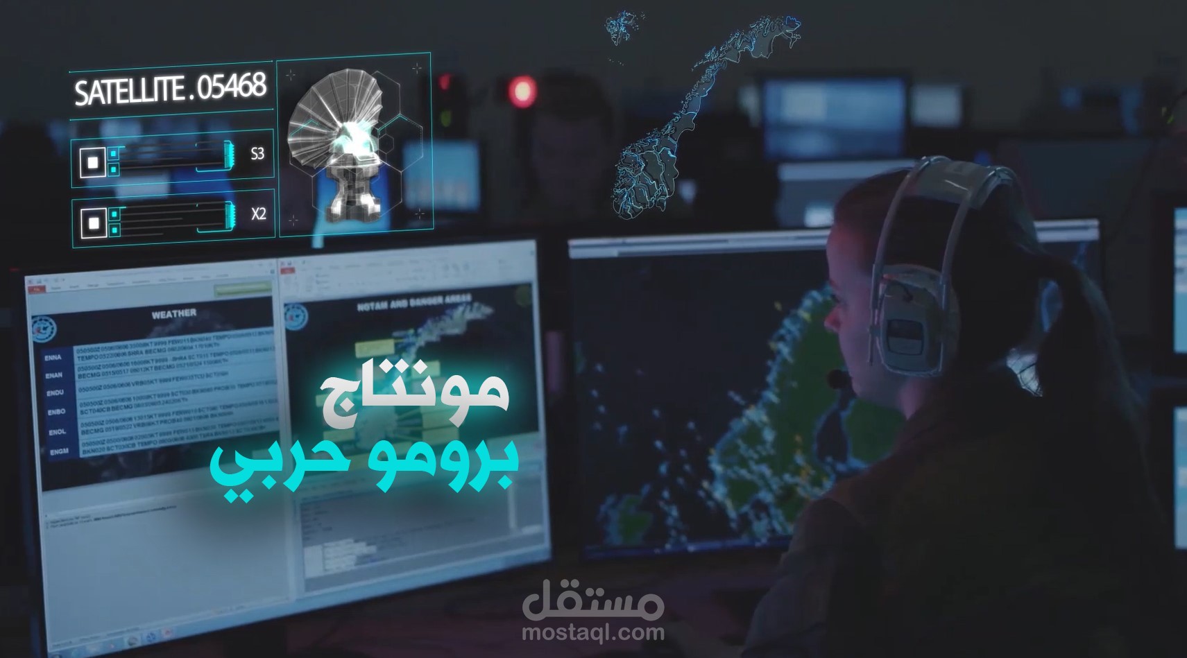 برومو تشويقي لمنظمه عسكريه باستخدام تقنيات حديثه وتاثيرات جذابه