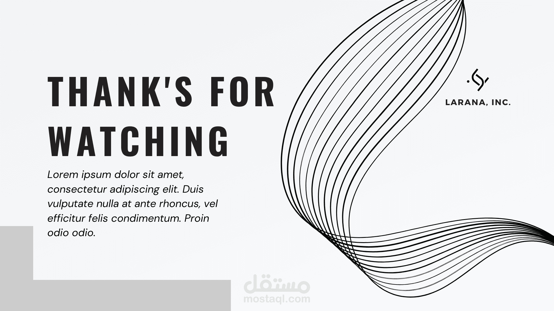 تصميم Presentation