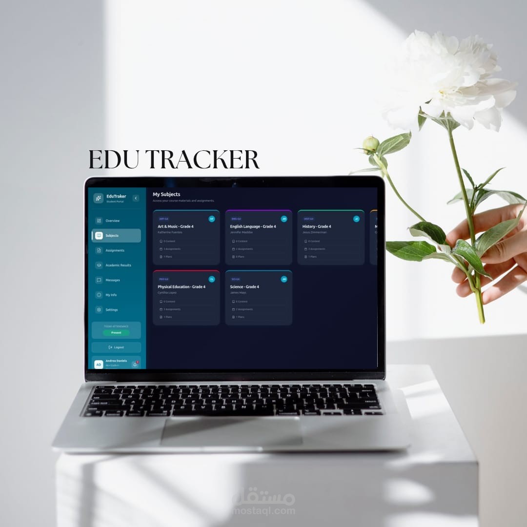 EduTraker - نظام SaaS متكامل لإدارة المؤسسات التعليمية