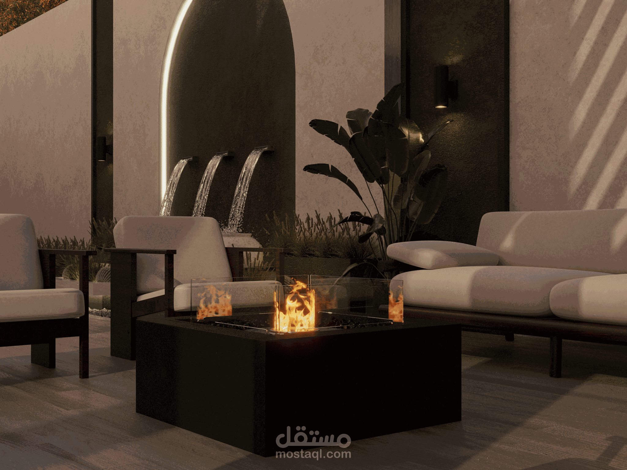 تصميم لاندسكيب مودرن احترافي ومميز