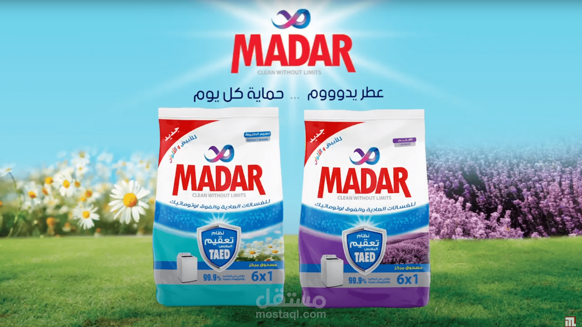 اعلان مسحوق مدار TV