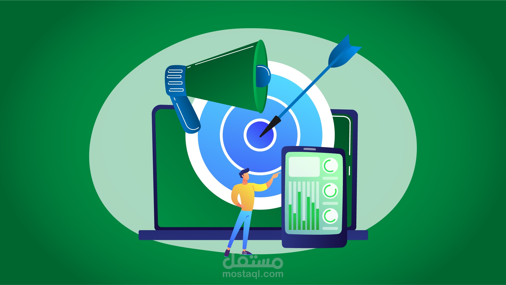 تصميم فيديو دعائي ( motion grahpic )