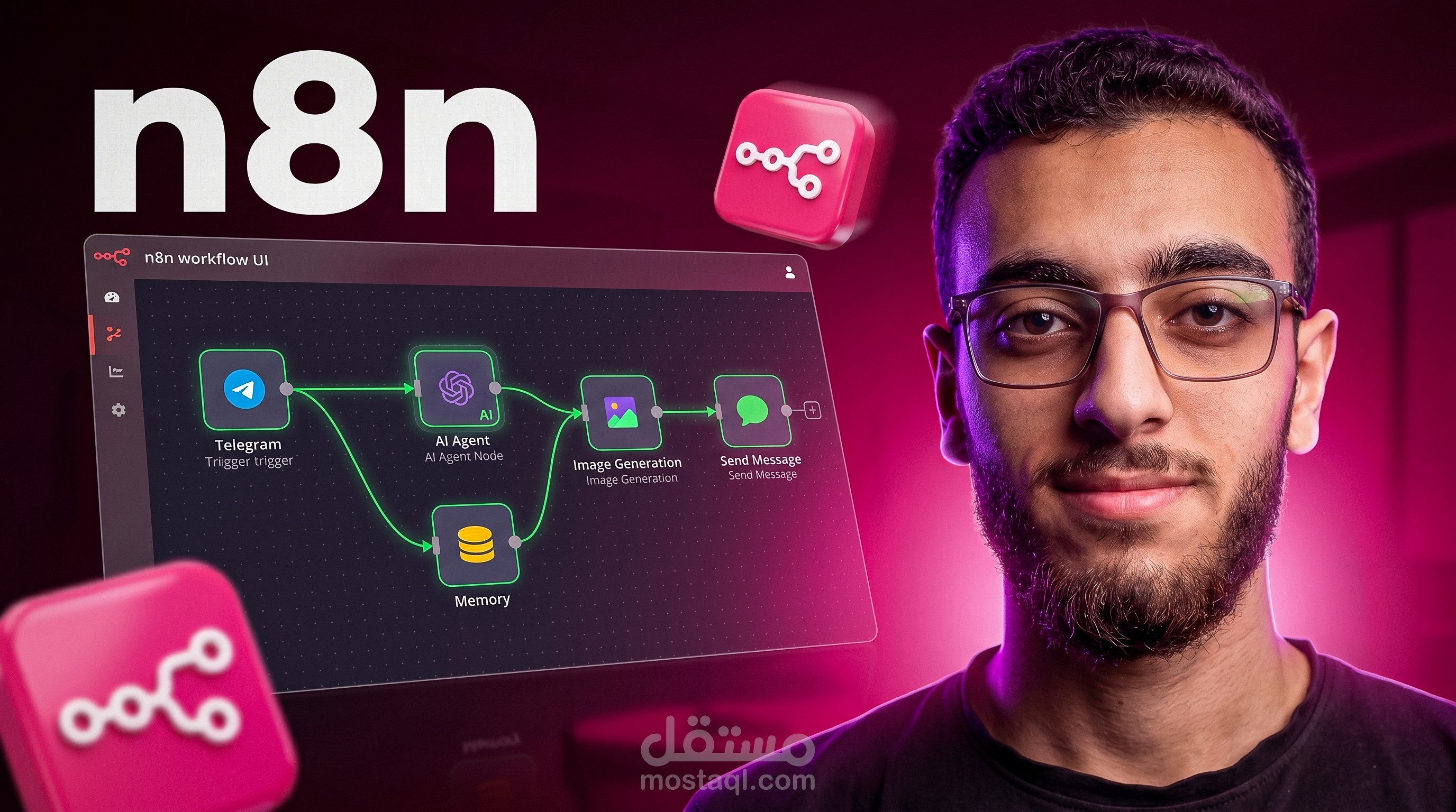 إنشاء أنظمة Automation ذكية باستخدام n8n لأتمتة أعمالك
