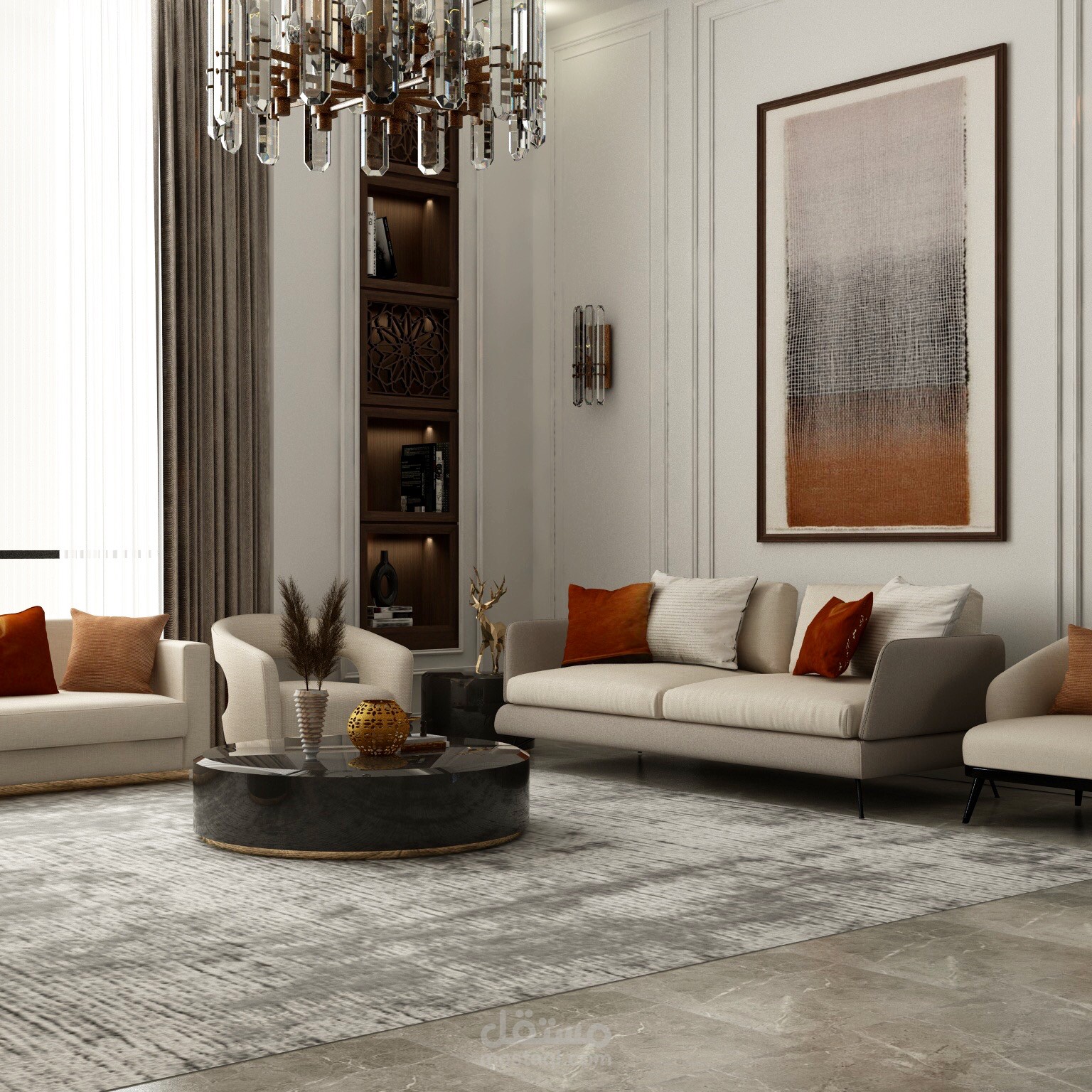 تصاميم سكني شقق وفلل 3d