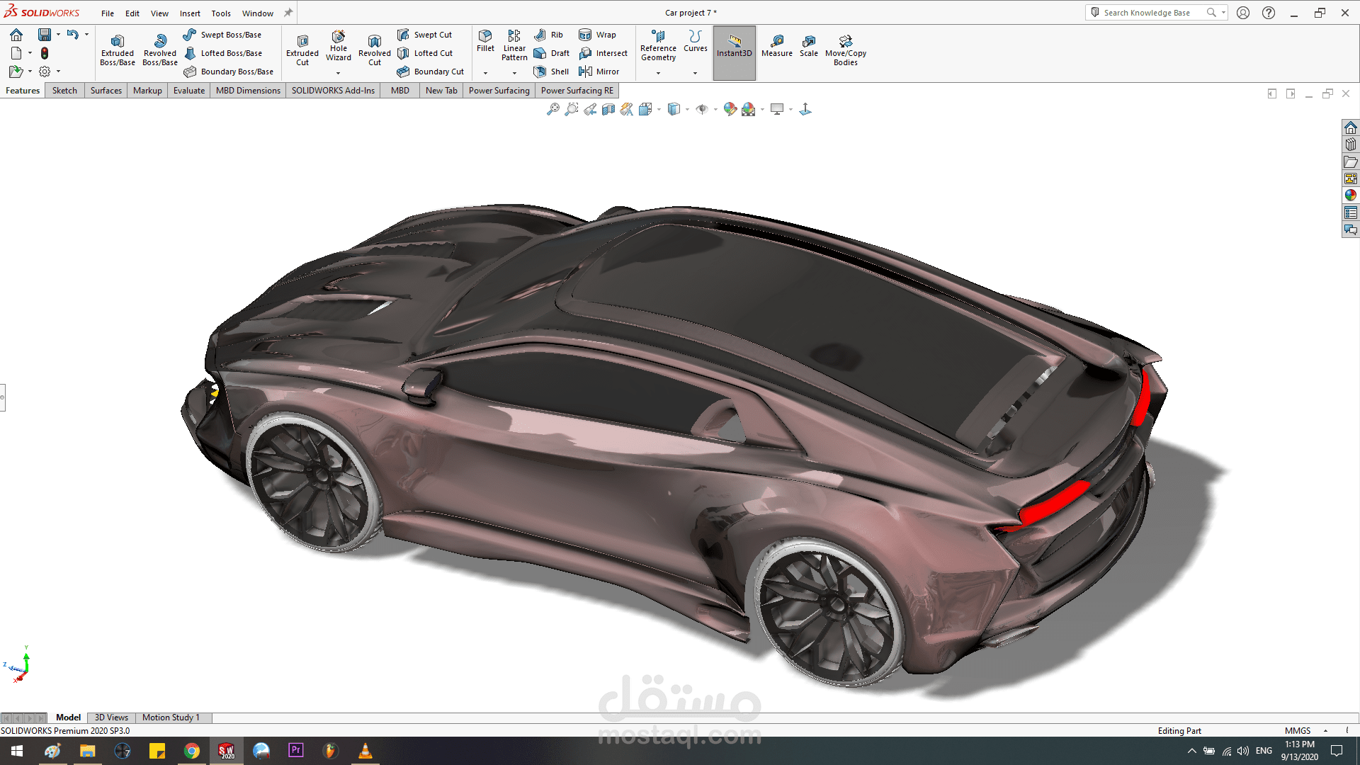 مصمم solid works