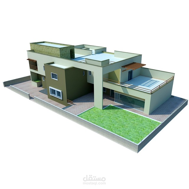 تصاميم معمارية وانشائية  وتصميم واجهات